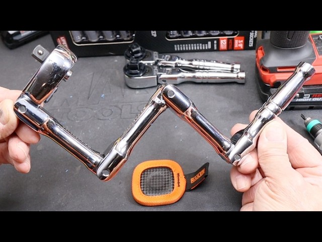 Smart Tool Mod, Or Overkill? Pittsburgh Double-Double Joint Ratchet! Harbor Freight Should Sell Parts!