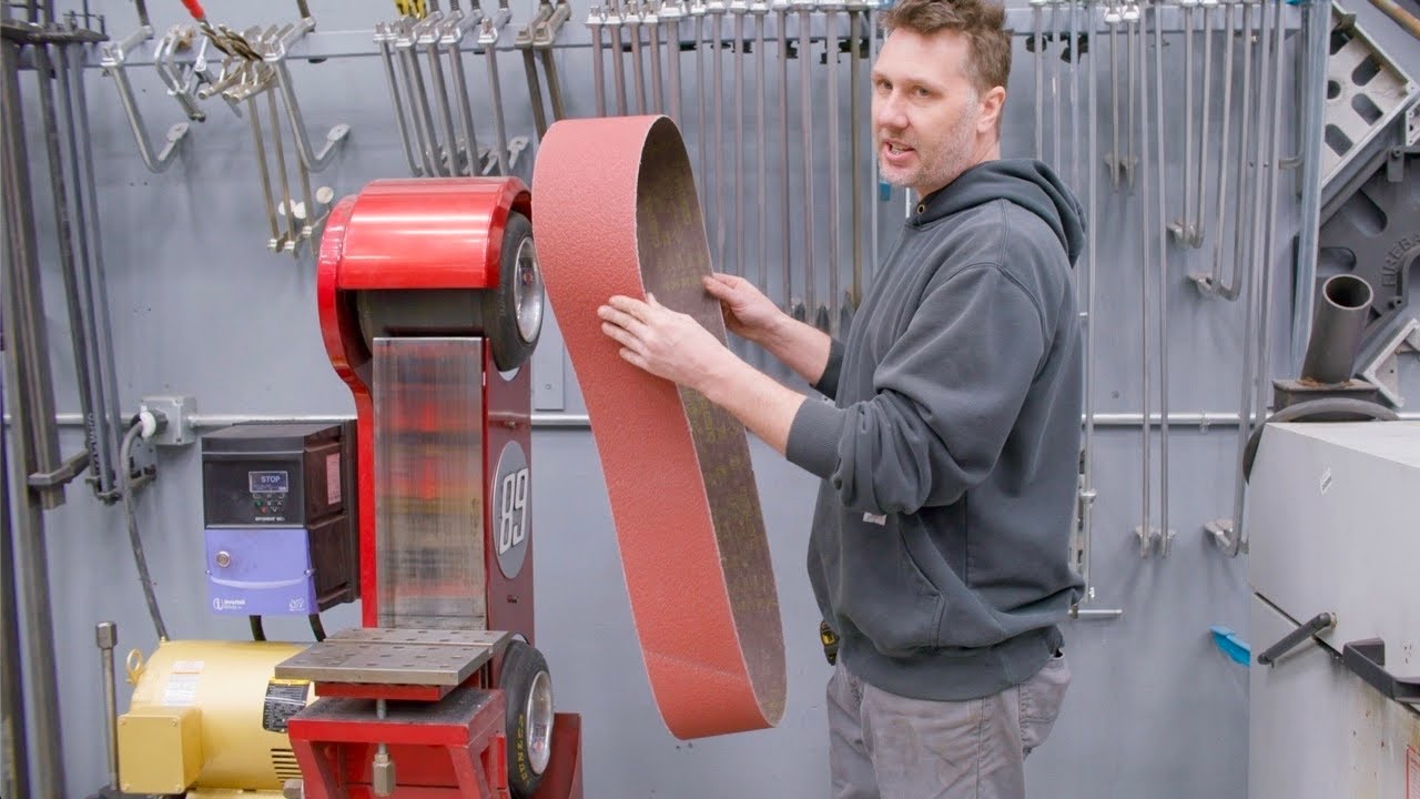 How Dangerous Is A 10hp Belt Grinder? The Fireball Tools 5HP Go Kart Belt Sander Is A Scary Machine Now!
