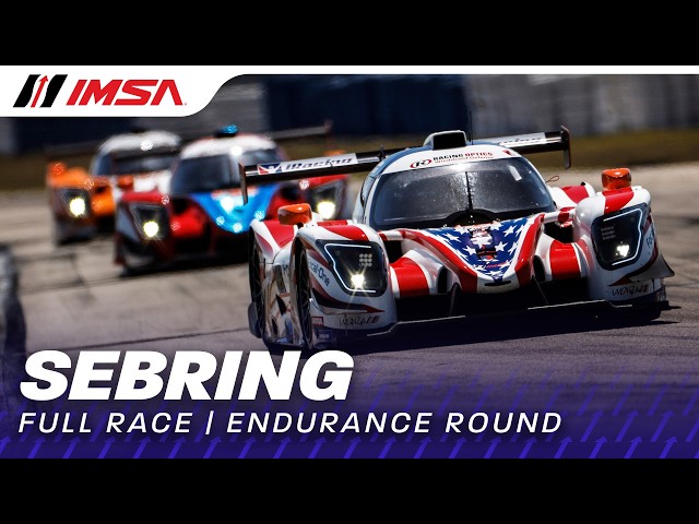 IMSA Airbnb Endurance Challenge Race Video From Round 1 at Sebring International Raceway in Florida.