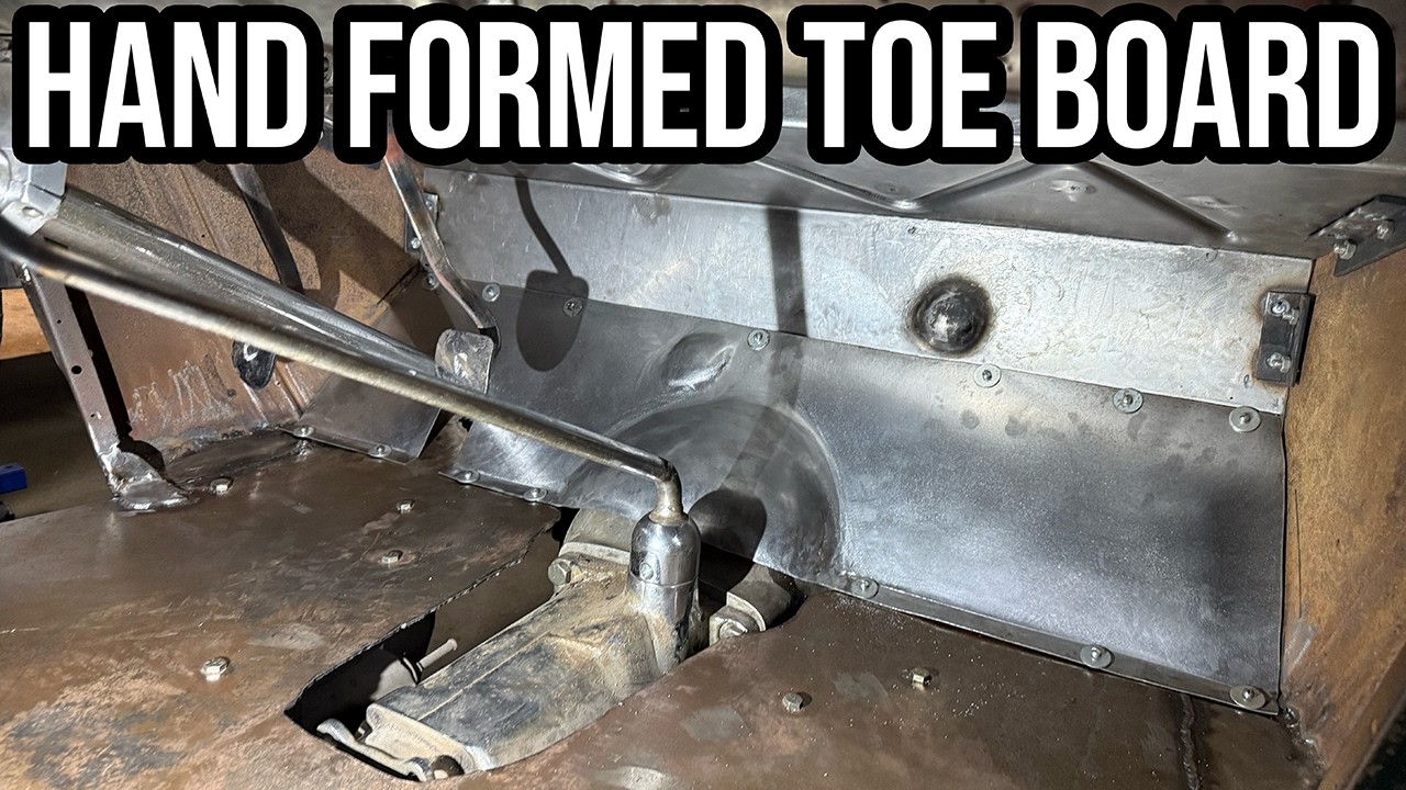 Sheet Metal Fab: Building A Hand Formed Toe Board For The Ardun Powered 1933 Ford Coupe