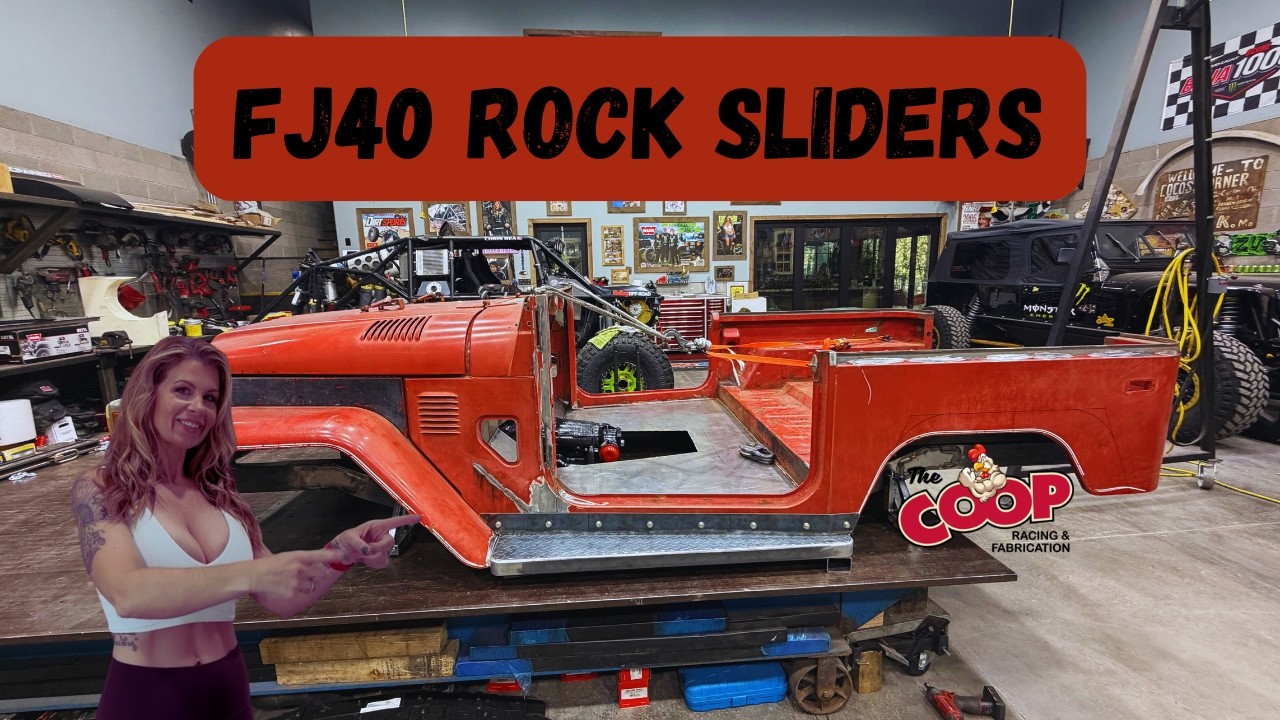 FJ40 Land Cruiser Custom Fabrication: Body Chop, Rock Sliders & Cage Plates As Fabrication Continues
