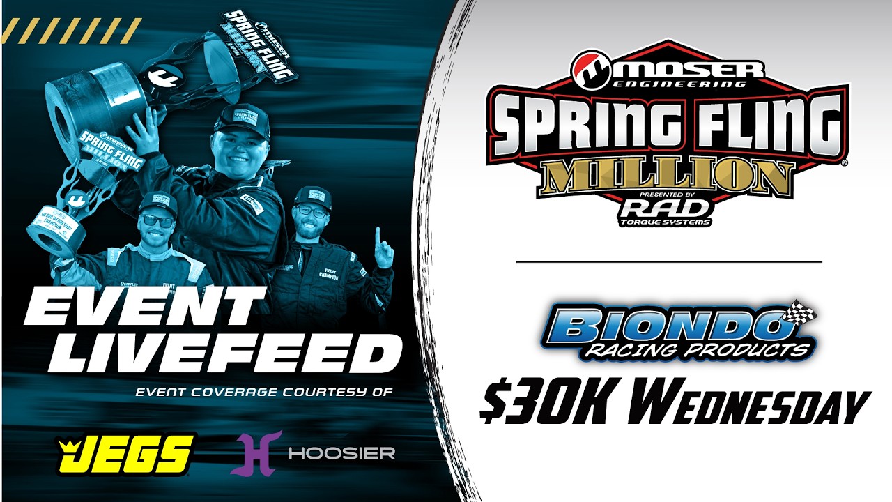 FREE DRAG RACING LIVESTREAM: The Spring Fling Million’s Big Money Bracket Races From Las Vegas – $30k Wednesday