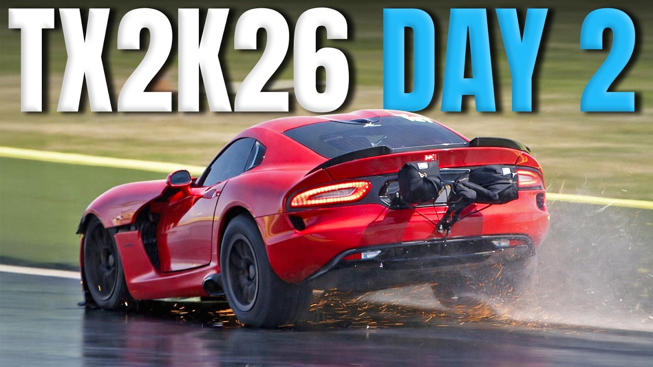 TX2K26 Day 2 From The Texas Motorplex: Supercars Pushed Too Hard… Wrecks, Blown Motors, & New Leaders!