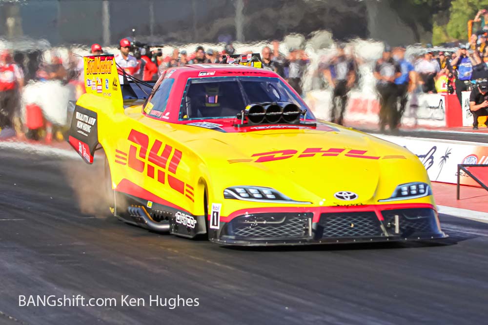 Pruett, Todd and Anderson Qualify No. 1 At In-N-Out Burger Pomona Winternationals!
