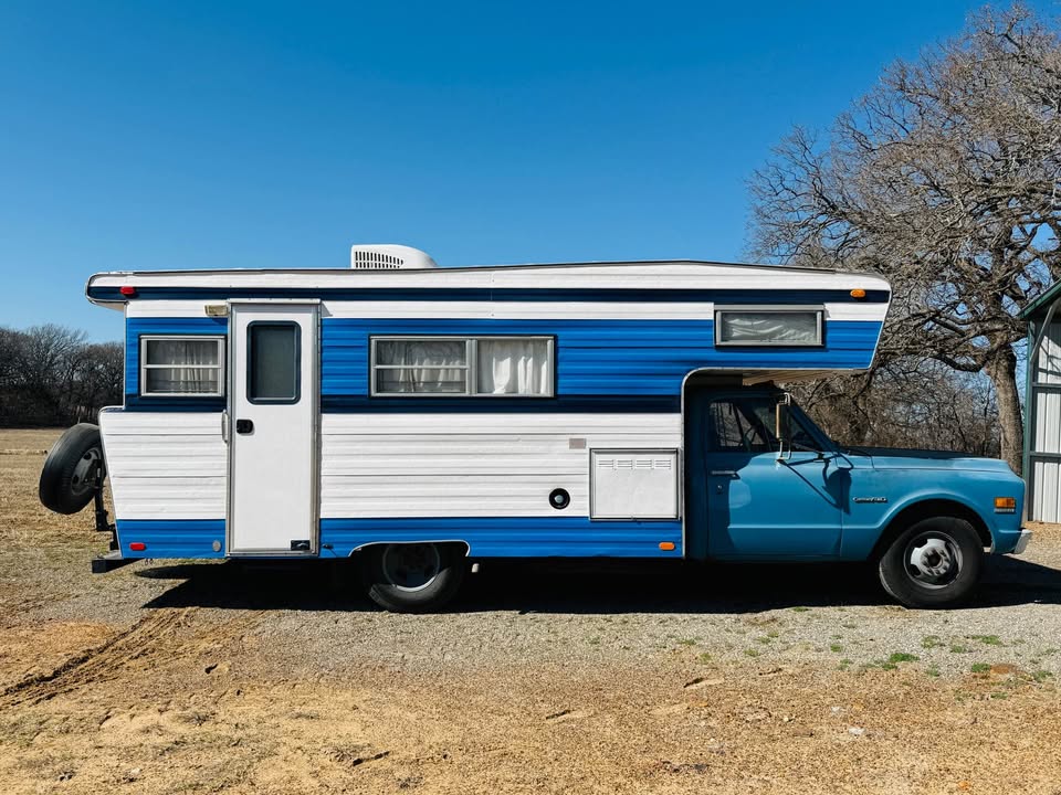 Vintage RV For Sale: This 1972 Chevrolet C30 Open Road Custom Camper Motorhome Is Retro Greatness!