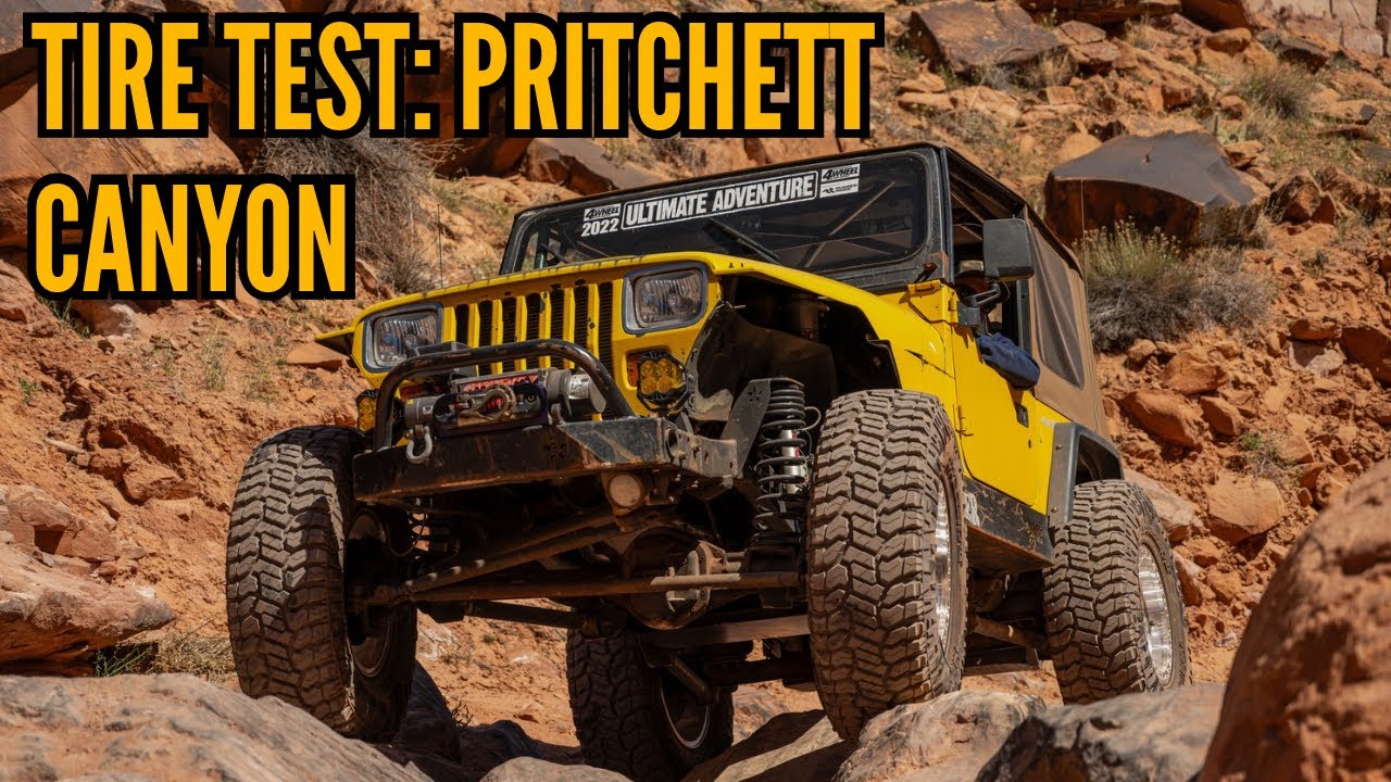 Dirthead Shed Tire Testing: Putting Avix Trailtek R/T Tires To The Test As Butter Jeep Takes On Tough Moab Trails