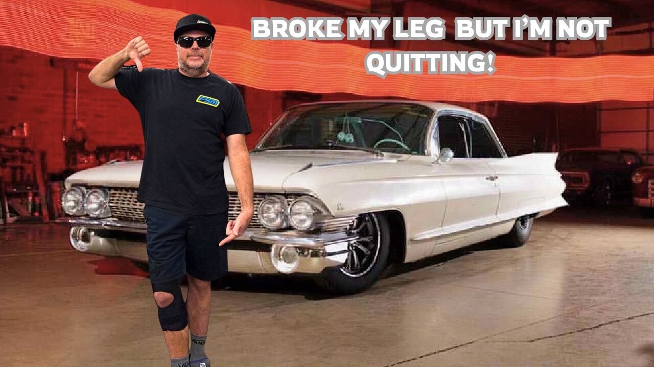 You’re Not Gonna Believe What Happened To Finnegan While Working On The Caddy! Check Out The Progress, And Setbacks…