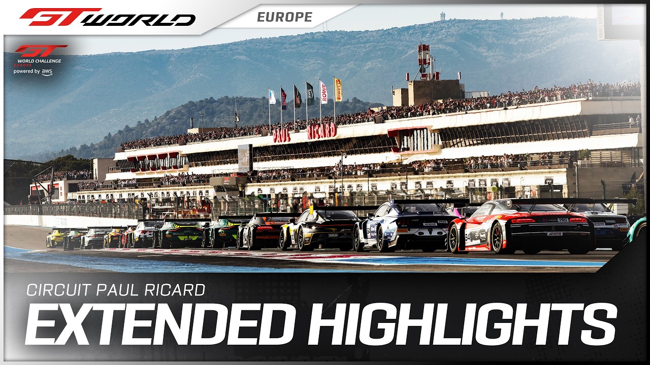 Extended Highlights From The Circuit Paul Ricard 2026 GT World Challenge Europe powered by AWS