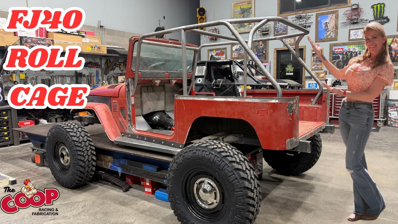 FJ40 Land Cruiser Custom Fabrication: How To Build A Custom Roll Cage For An FJ40 Land Cruiser