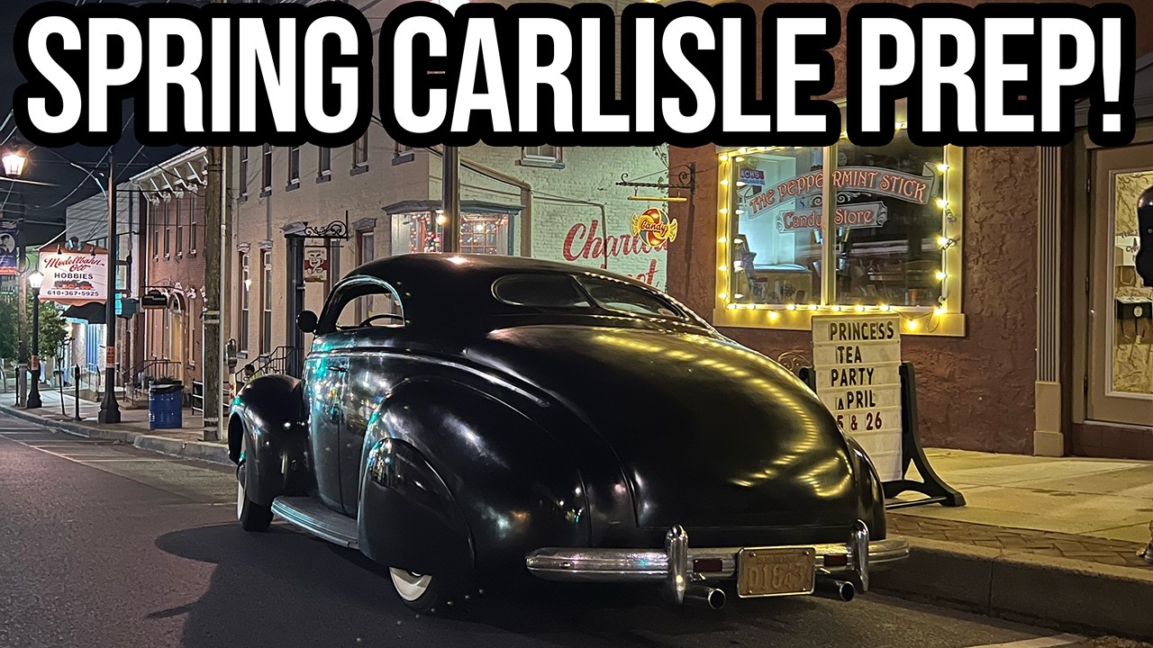 Iron Trap Garage Video: Cummins Swapping A 1947 Ford Flatbed, Checking Out A 1934 Phaeton & Carlisle Prep!!