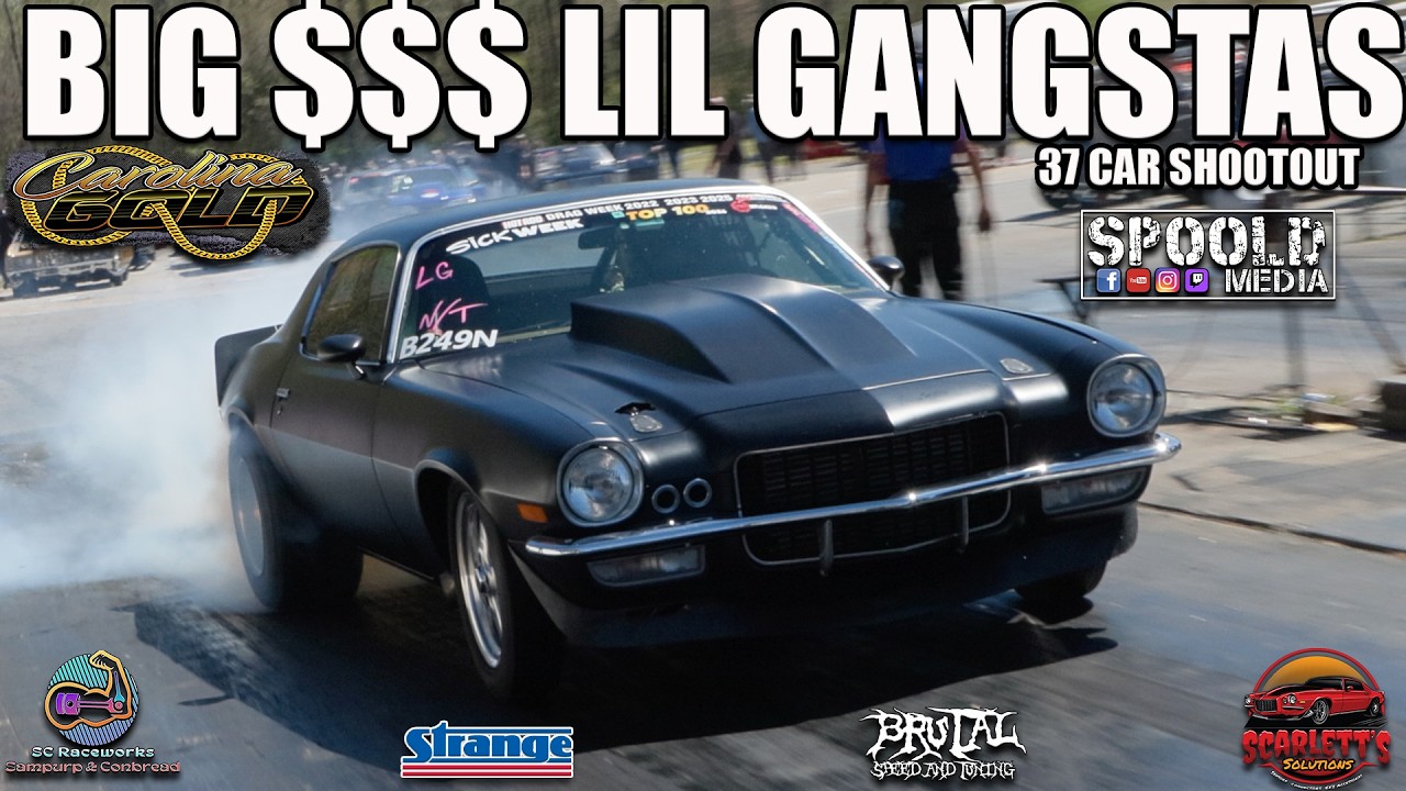 LIL GANGSTAS BATTLE FOR BIG MONEY AT CAROLINA GOLD 2026 AT SHADYSIDE DRAGWAY