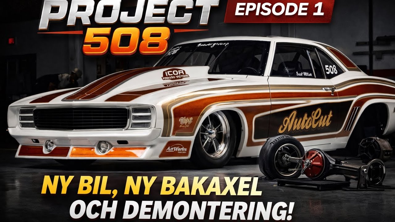 Martin Lundqvist Racing Fabrication Is Building A Bad Ass 1969 Camaro Drag and Drive Car In Sweden! Watch This!