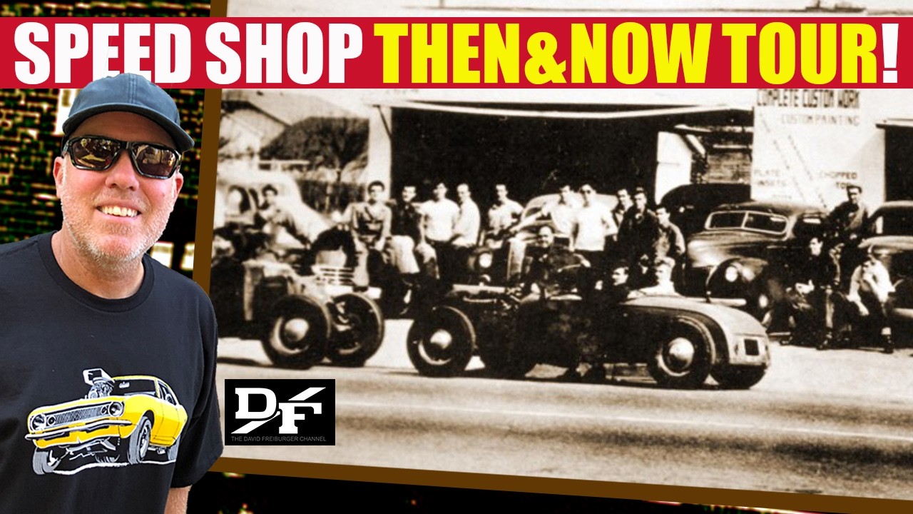 Freiburger Takes Us On A DRIVING TOUR of HISTORIC HOT ROD SPOTS Around Los Angeles! Too Many To Count!