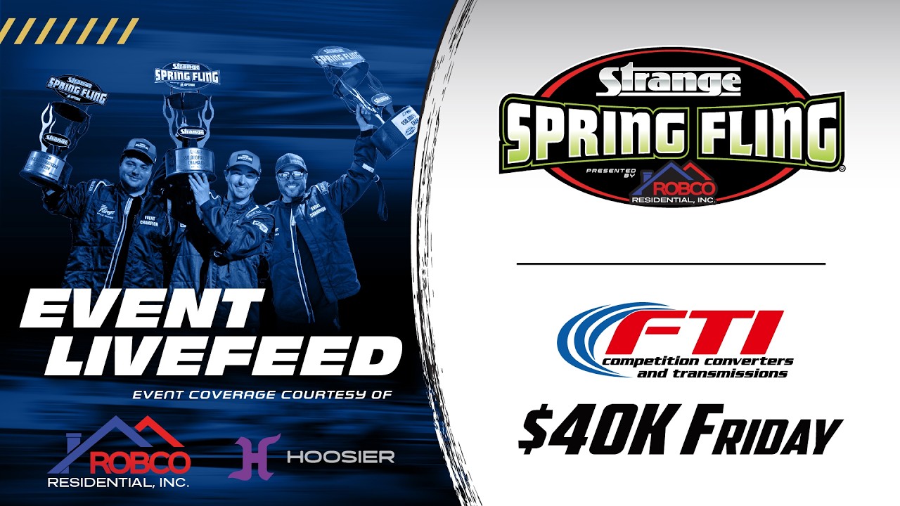 FREE LIVE DRAG RACING: Big Money Bracket Racing From The 2026 Spring Fling at Galot – $40,000 Friday!
