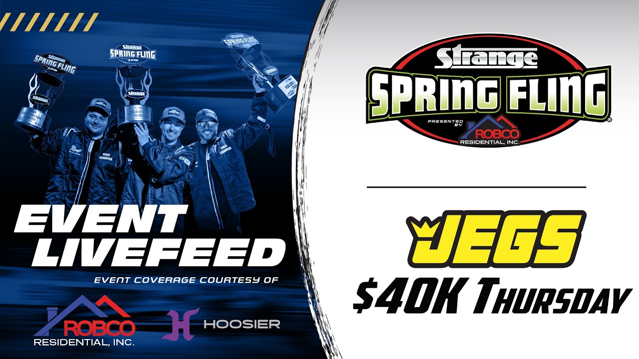FREE LIVE DRAG RACING: Big Money Bracket Racing From The 2026 Spring Fling at Galot – $40,000 Thursday!