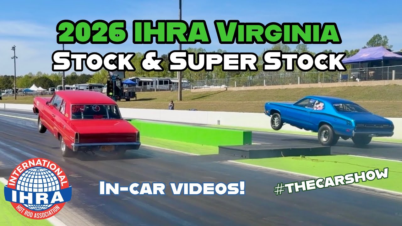 2026 Virginia Motorsports Park IHRA Pro-Am Series Super Stock And Stock Eliminator Drag Racing