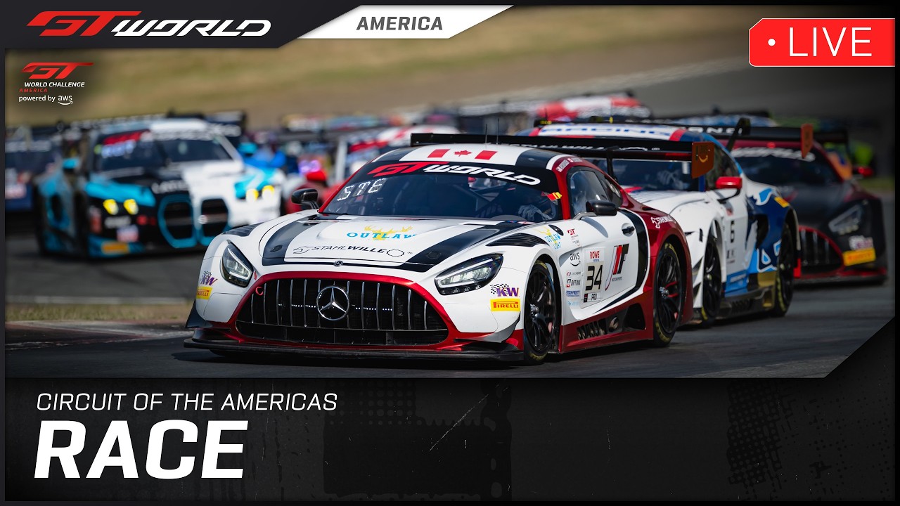 LIVE REPLAY: Circuit of the Americas GT World Challenge America powered by AWS 2026