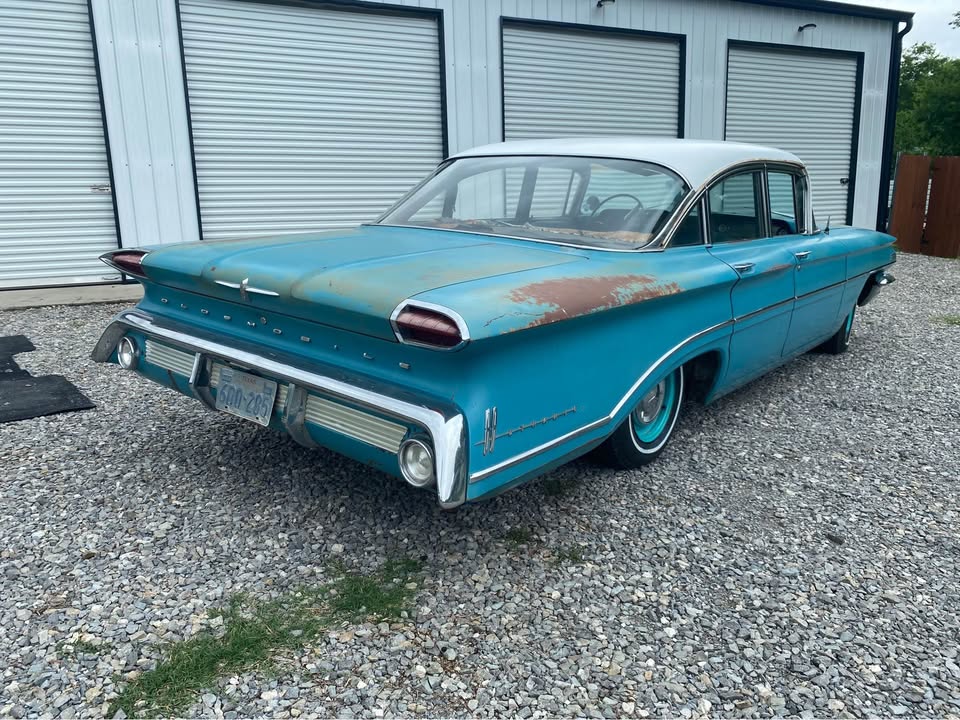 For Sale: This 1960 Oldsmobile 88 Sedan 4D For Sale In Texas And Is A Weekend Away From Ready For Power Tour!