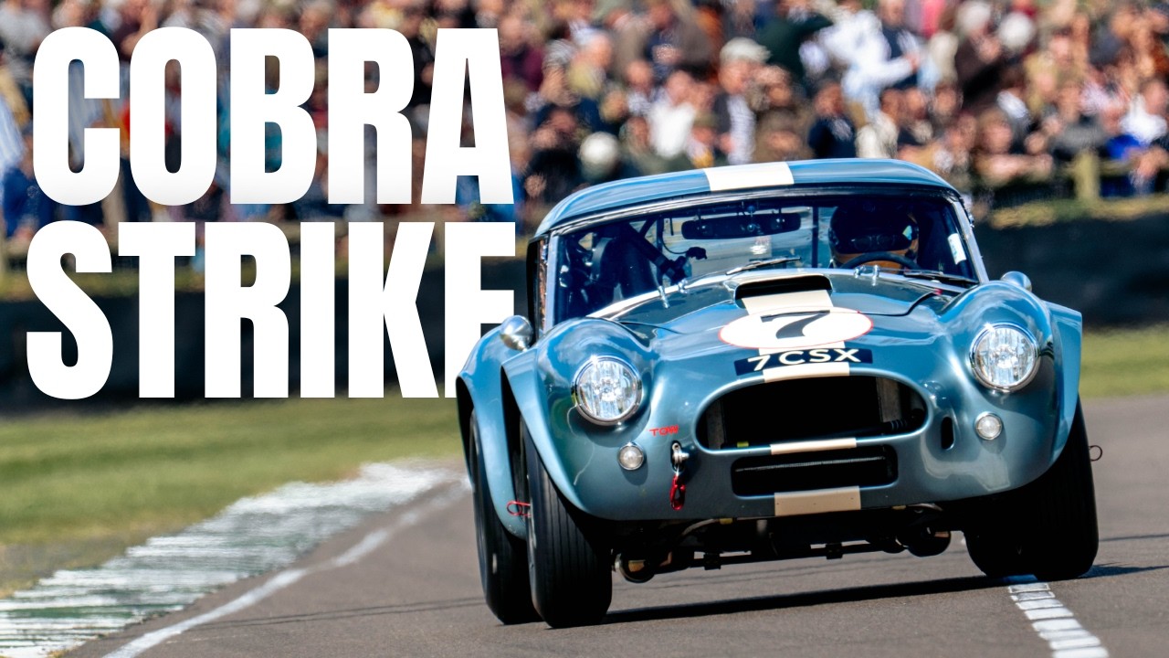 OUCH! Racing at Goodwood Doesn’t Always Go To Plan… This 1964 AC Cobra Found Out The Hard Way At The 83rd Members’ Meeting