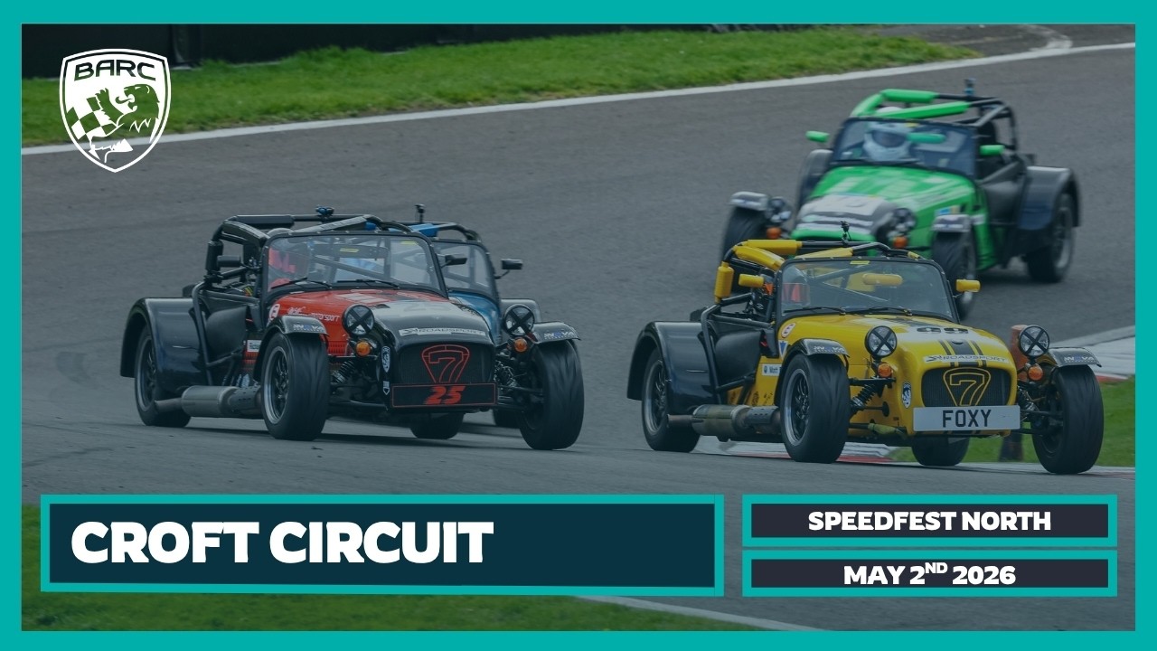 Road Racing Livestream From Croft In The UK: The British Automobile Racing Club At Croft Circuit LIVE May 2-3