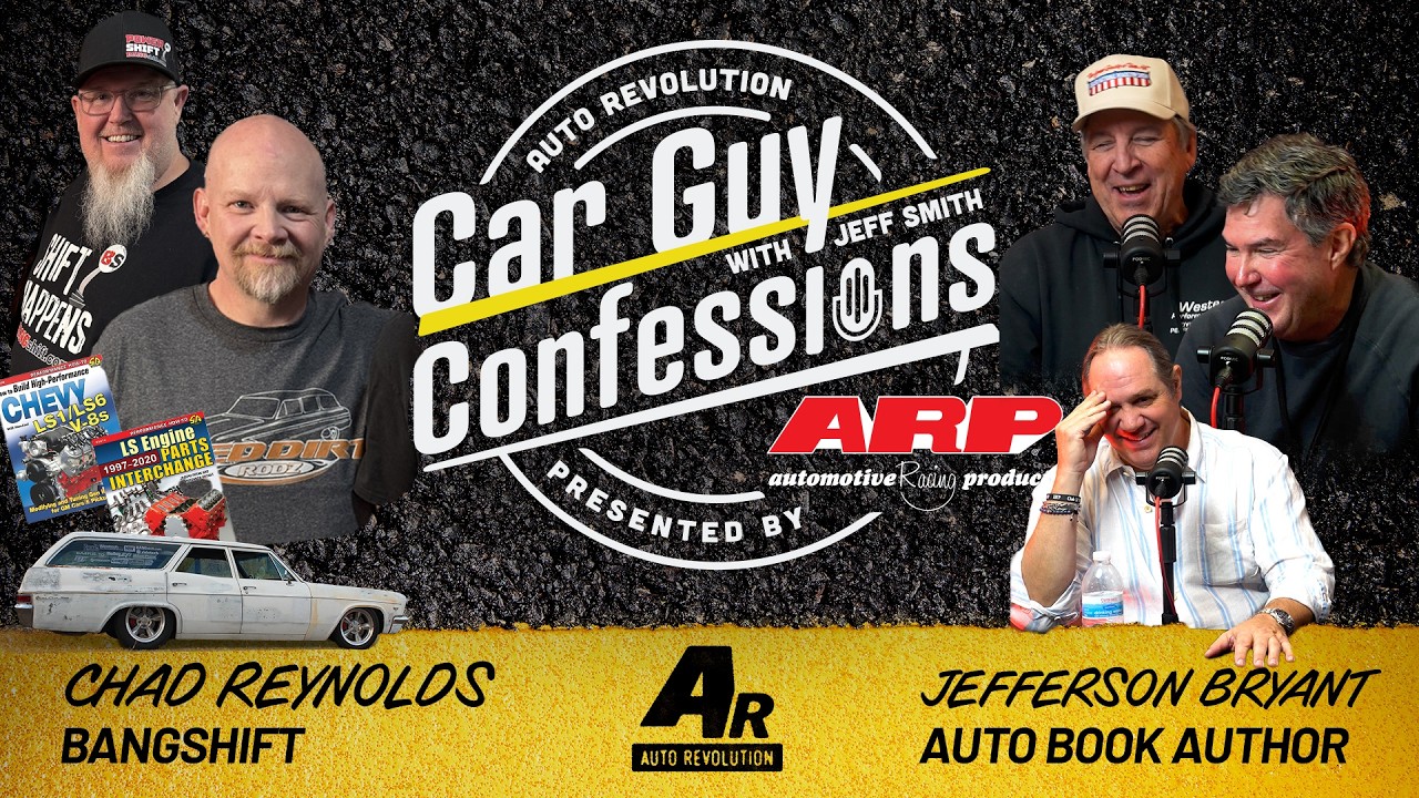 Car Guy Confessions With Jeff Smith – Bangshift’s Chad Reynolds and LS Swap Book Author Jefferson Bryant Steal The Show!