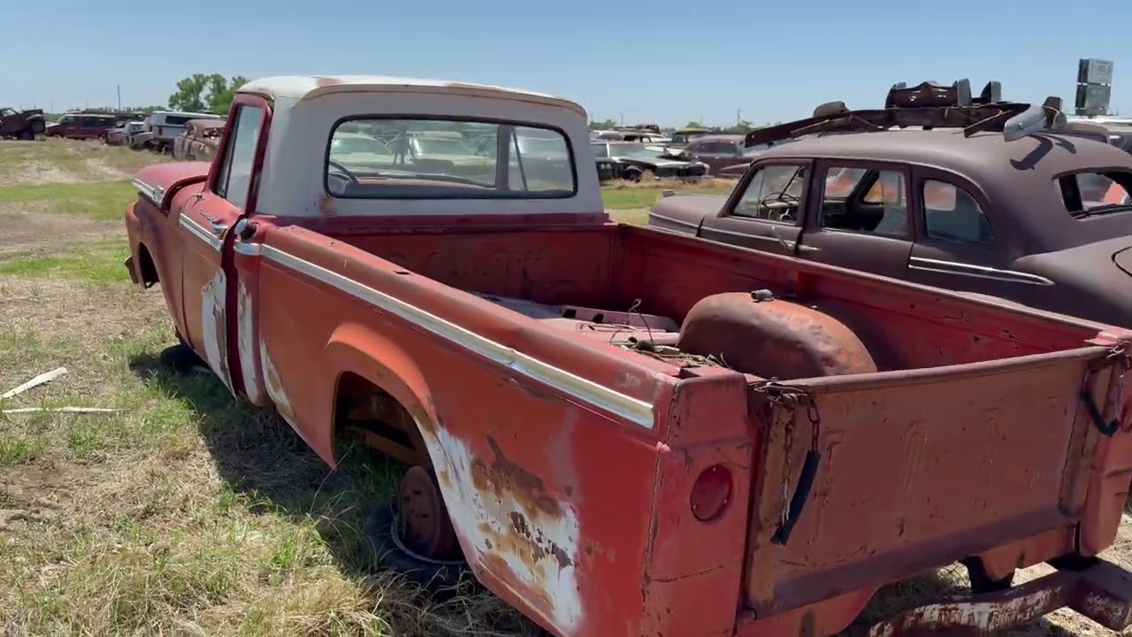 New Junkyard Inventory! This 1963 Ford Custom Cab Pickup Is Cool! But Does It Check All The Boxes for a Custom Cab?