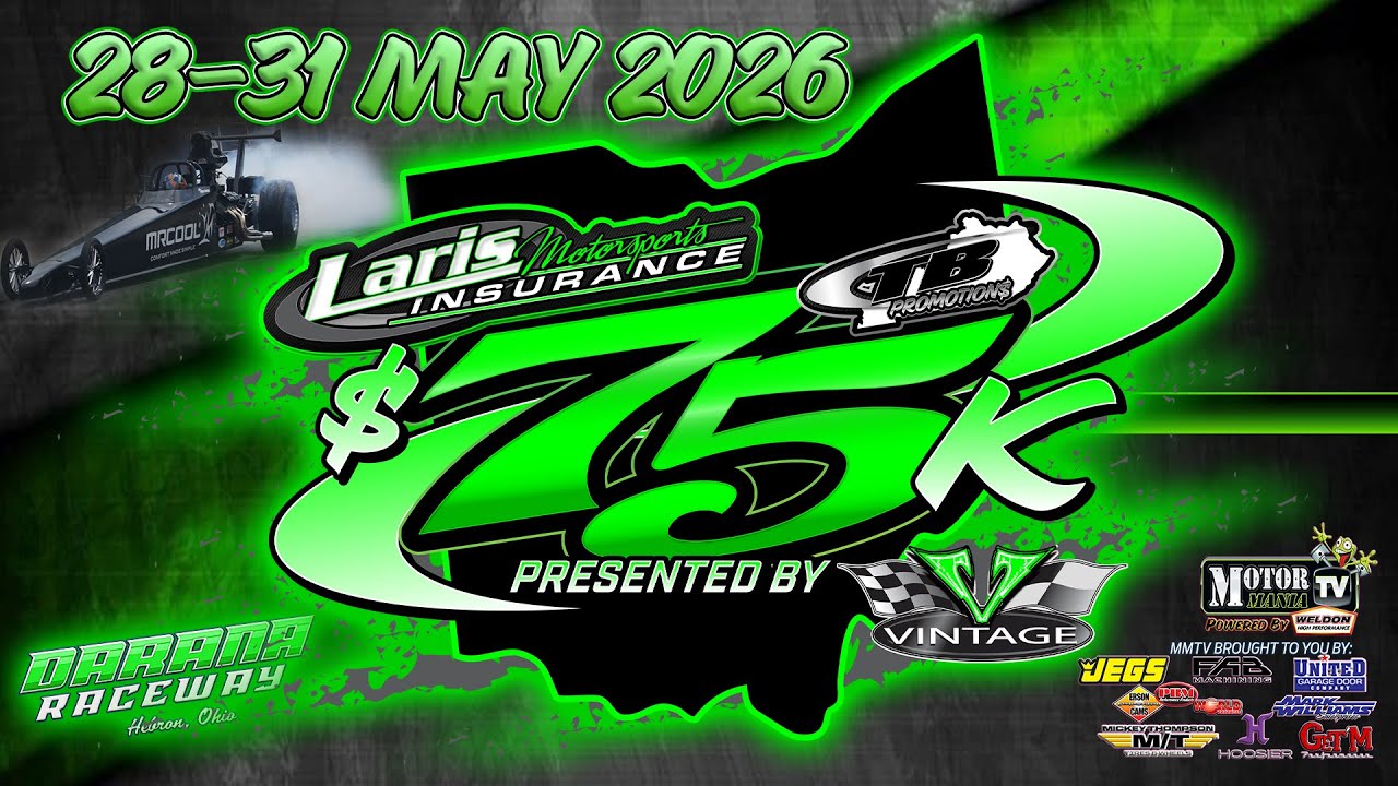 FREE LIVE DRAG RACING: Laris Motorsports Insurance $75K Big Money Bracket Racing Livestream! Fuel Factory $25,000 Friday!