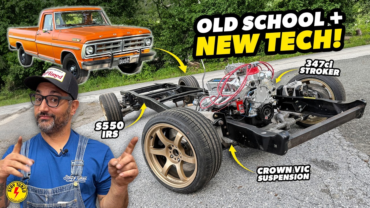 Turning This Old Farm Truck into a Killer Street Machine Using Scrapyard Ford Parts! Bumpside Ford Goodness Part 2!