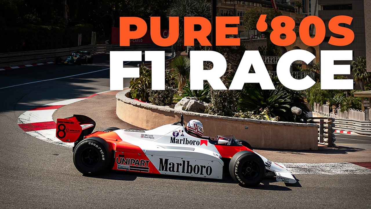 The Wild 1981-1985 Era Of Formula One Cars Race At Monaco Again! 1980s F1 Gold at the 2026 Monaco Historic Grand Prix!