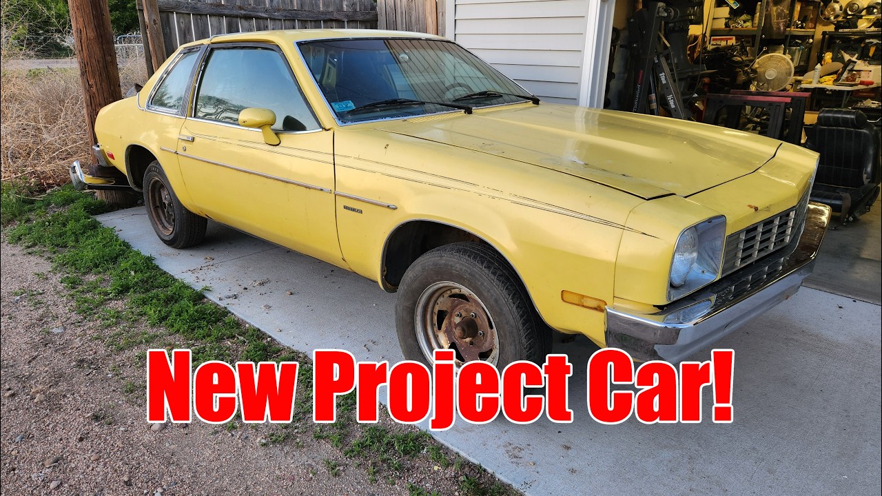 RebelDryver Got A New Project Car! This 1977 Chevy Monza Is Going To Become A Drag And Drive Machine!