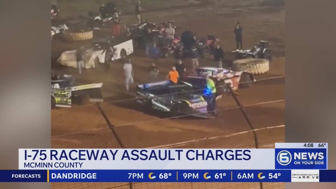 Dirt Track Racer Charged With Assault After Ramming Other Car In The Pits: On Track Contact Leads To Race Rage Incident and Ban From Racing.