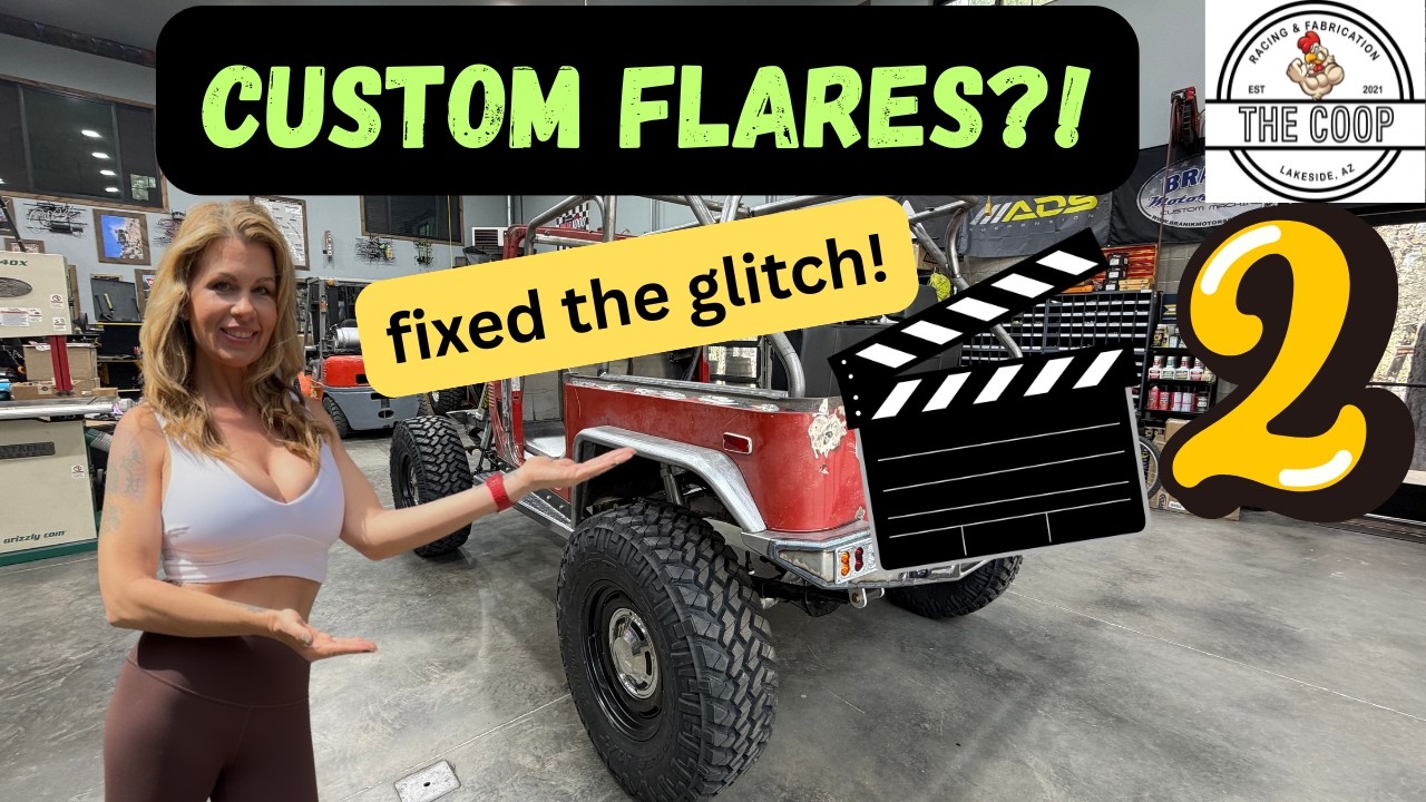 FJ40 Land Cruiser Custom Fabrication: Custom Fender Flares Built For Punishment! Truly Custom Fabrication.