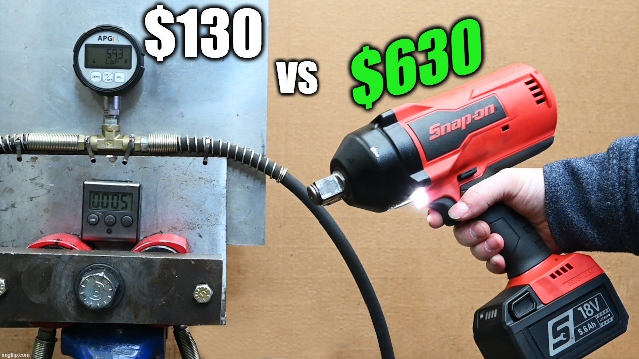 The Latest Snap-On Impact vs Milwaukee M18, Bosch & $130 Hopeful Get Put To The Test! Which 3/4 inch Impact Will Reign Supreme?
