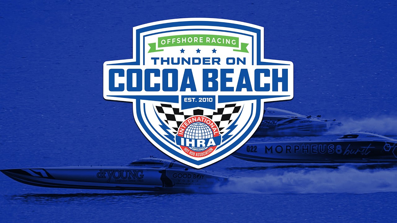 Offshore Powerboat Racing Livestream: The IHRA Offshore Powerboat Series Thunder On Cocoa Beach – Sunday