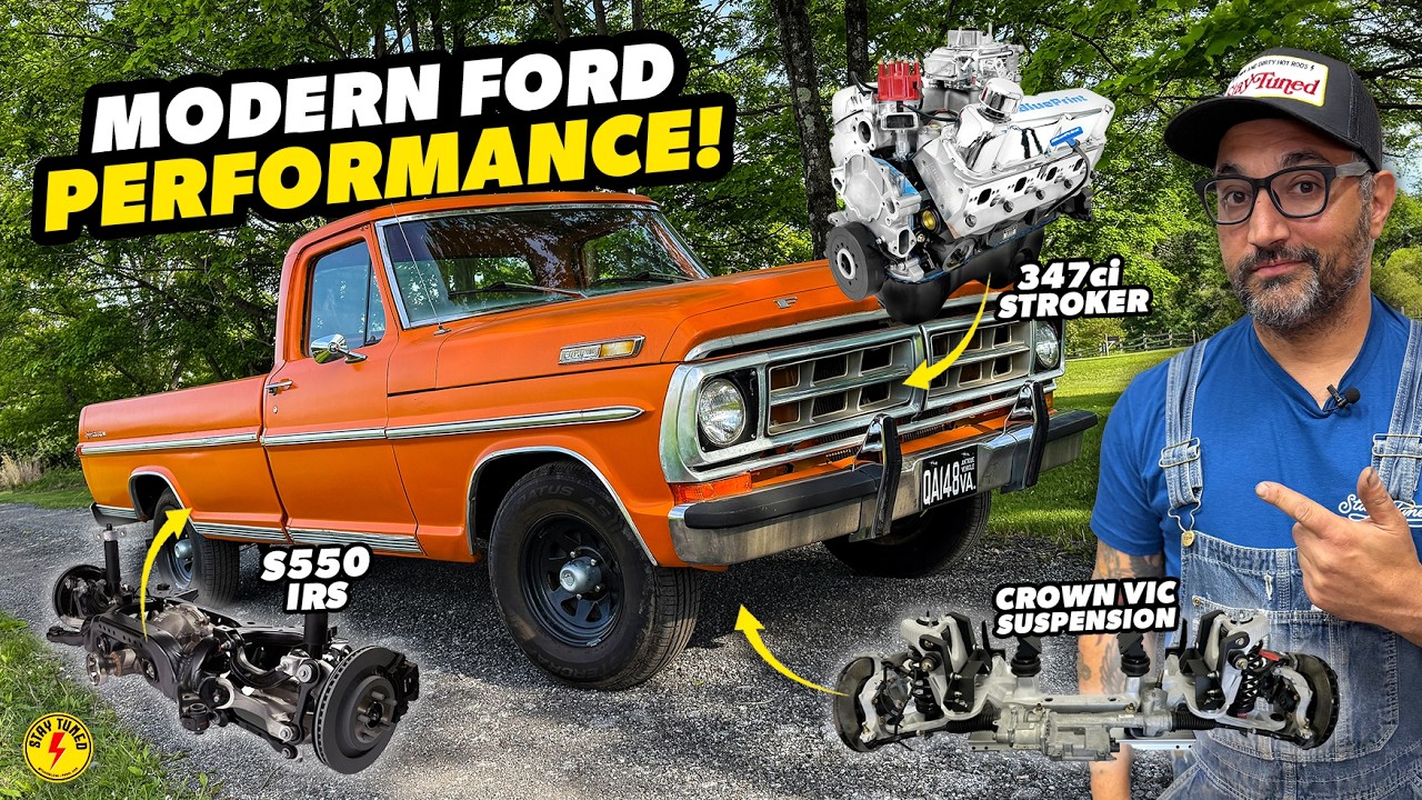 Turning This Old Farm Truck into a Killer Street Machine Using Scrapyard Ford Parts! Bumpside Ford Goodness!