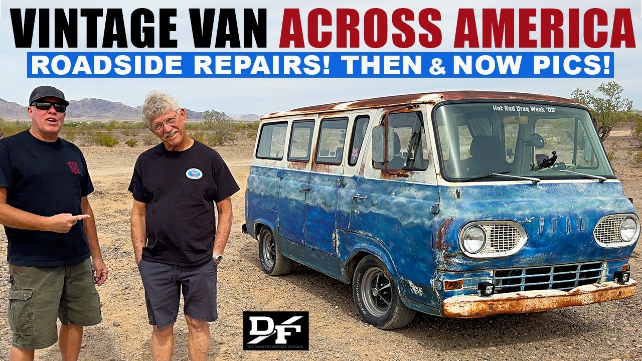 A Freiburger and Turk Adventure Video: THEY FIXED JUNK, HIT A DEER, and SAW THE USA In A Beat Up Old Ford.
