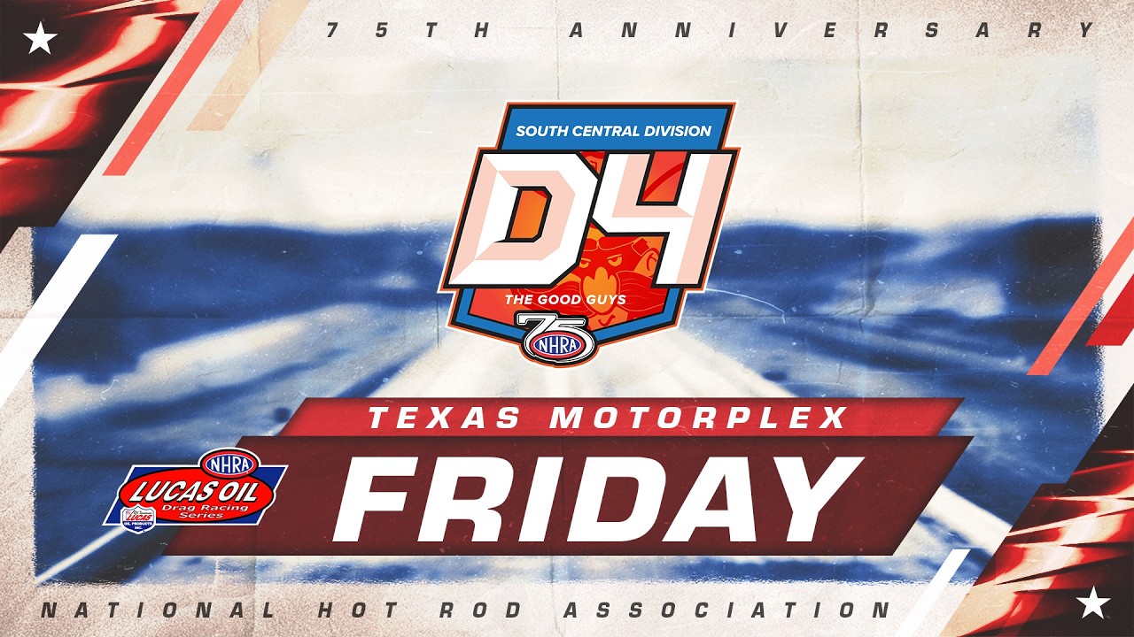 FREE LIVE DRAG RACING: NHRA Lucas Oil Drag Racing Division 4 At The Texas Motorplex – Thursday