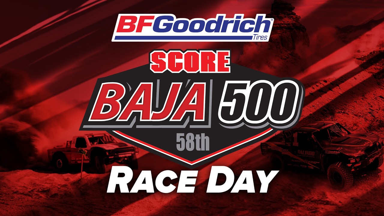 FREE LIVESTREAM: 2026 Method Race Wheels 58th SCORE BAJA 500 RACE DAY – TT Spec, Class 1, 2WD, Legends, Unlimited