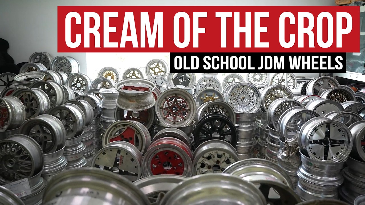 This Might Be The Most Insane JDM Wheel Collection Ever, And Larry Chen Found It By Accident. Check It Out!