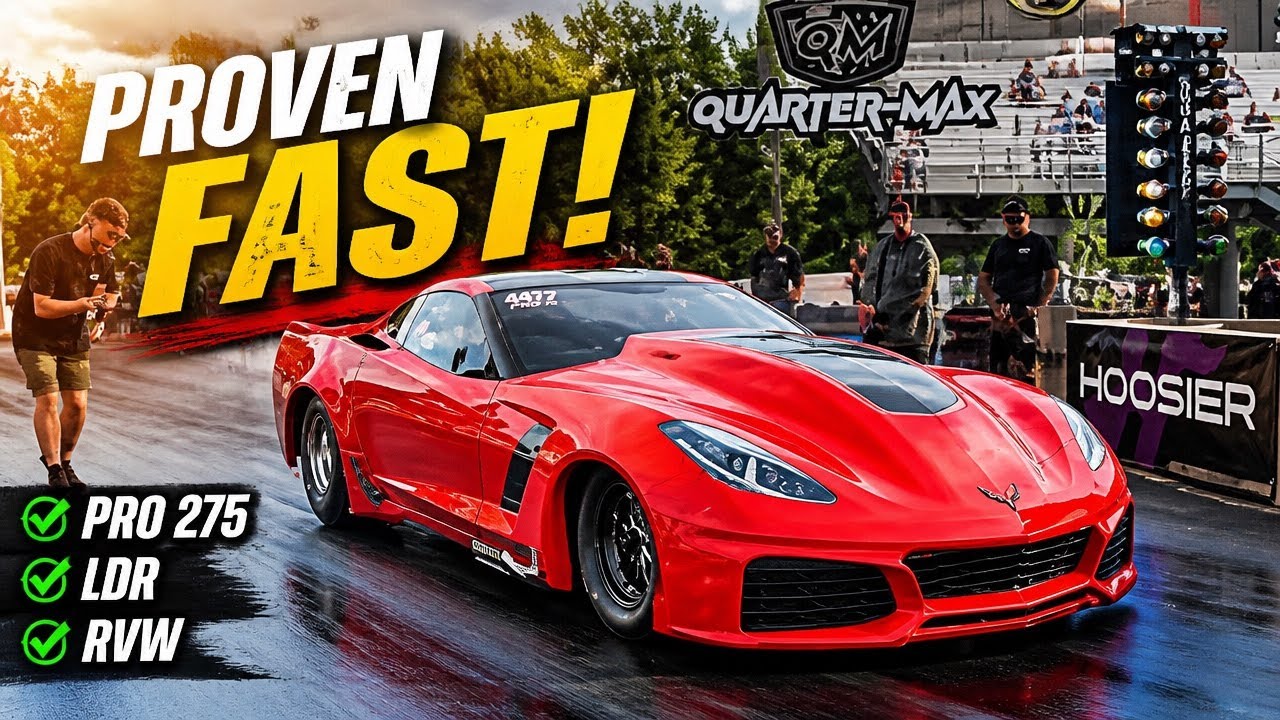 Pro 275, Limited Drag Radial, and Radial vs The World Racing Action From The Shakedown at U.S. 131