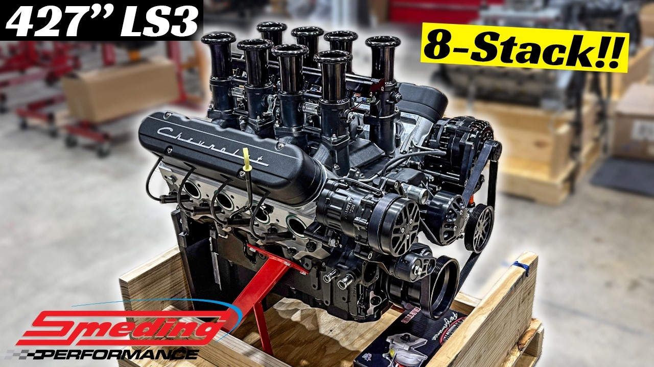 Dyno Video: This 427 cubic inch LS3 8-Stack Injected Beast Sounds AMAZING! But How Much Power Does It Actually Make?