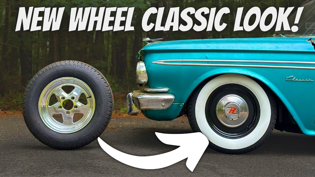 How To Make New Wheels Look Like Old Steelies, With A Twist! A New Way Of Doing Things!