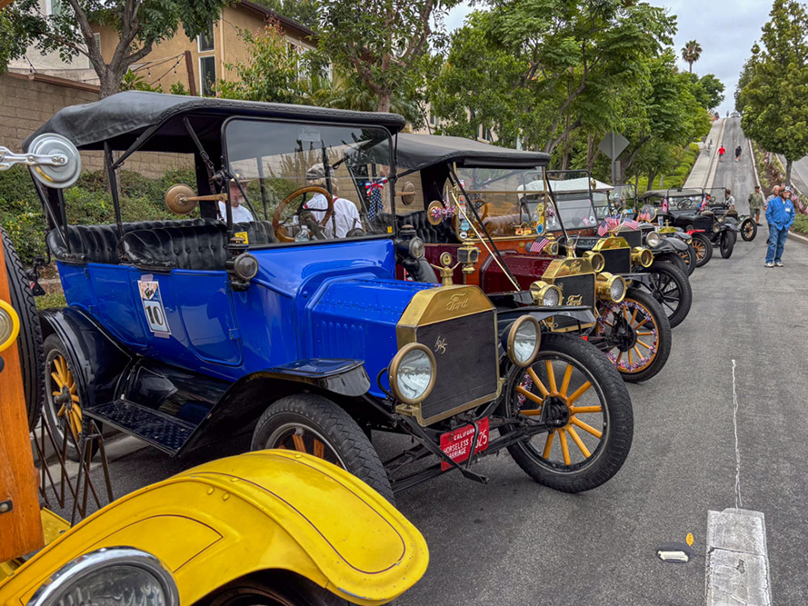 Model T’s Storm Up California’s Signal Hill Once Again!