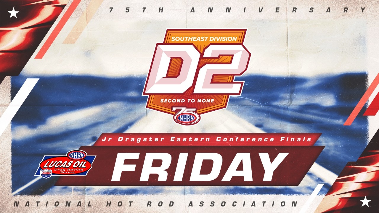FREE LIVESTREAM: NHRA Jr. Dragster Eastern Conference Finals Weekend! Friday Racing Right Here from Bristol.