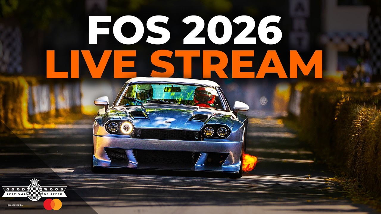 Another Day of Goodwood Festival Of Speed 2026 LIVESTREAM: Racing Action, Interviews, Historic Race Cars of All Kinds And More From Goodwood