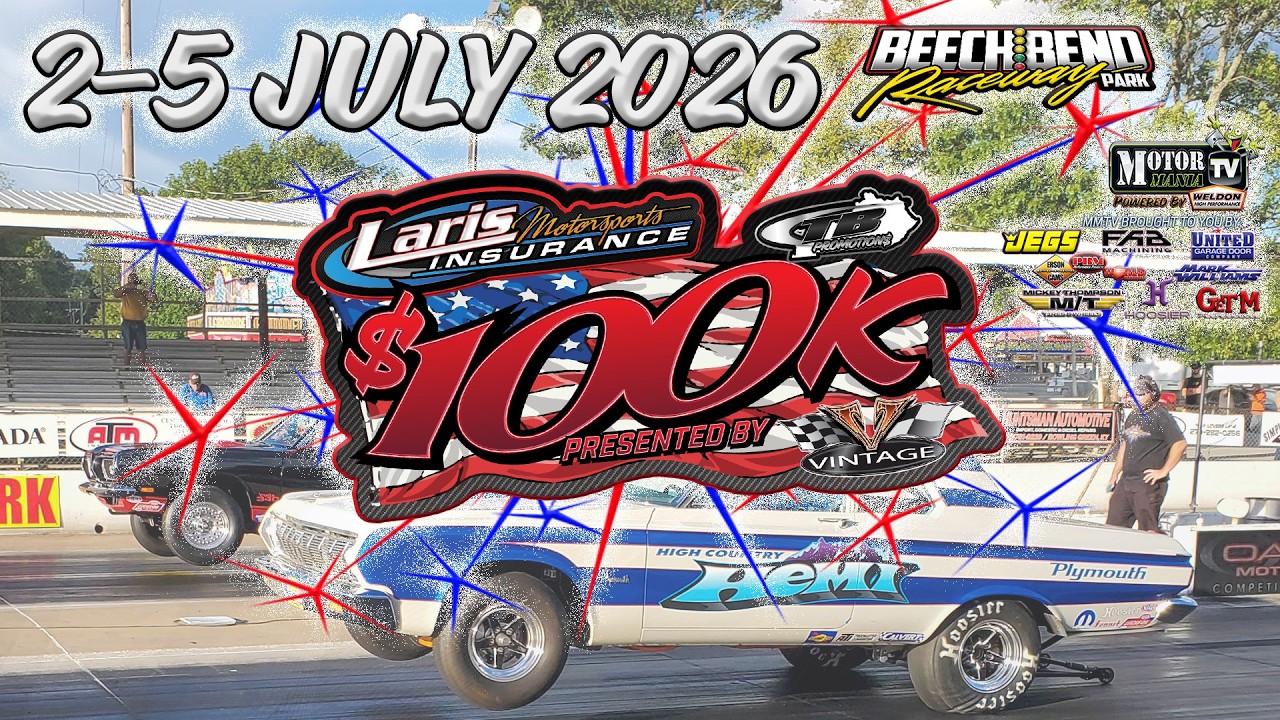 LIVE: LARIS Motorsports Insurance $100K Presented by Vintage – Thursday