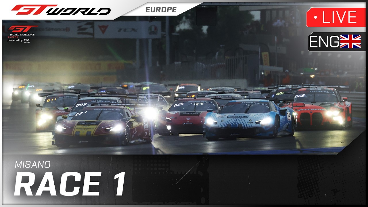 LIVE STREAMING | Race 1 | Misano | GT World Challenge powered by AWS 2026