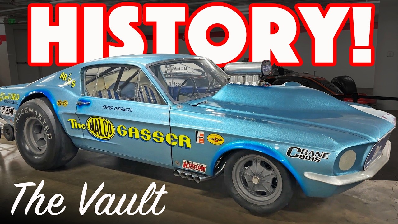 THE VAULT: Exploring Hot Rod & Racing HISTORY Underneath the Petersen Museum. You Gotta See This!